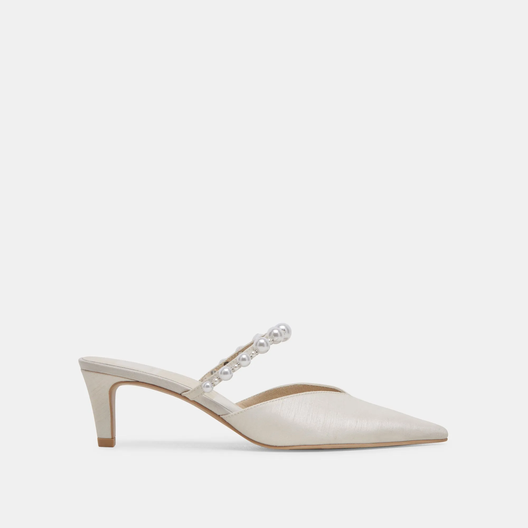 KANIKA PEARL MID HEELS VANILLA PEARLS Shock Resistance