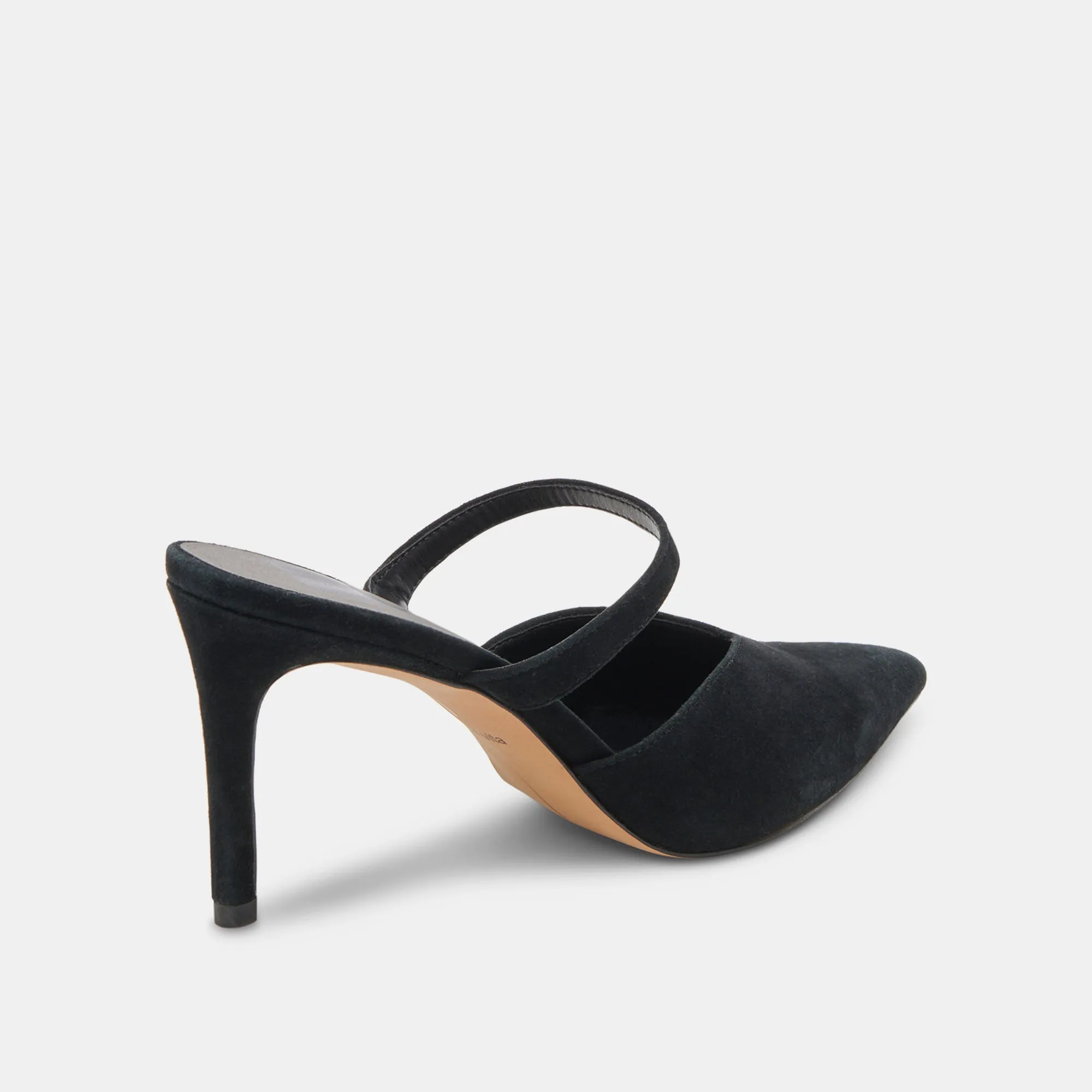Elegant Boots KANIKA WIDE HEELS ONYX SUEDE