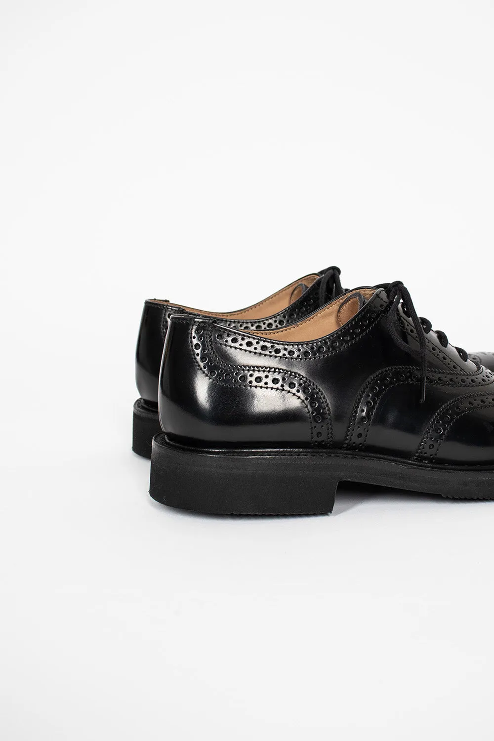 soft feel Stride Light Kara Bookbinder Brogue Black
