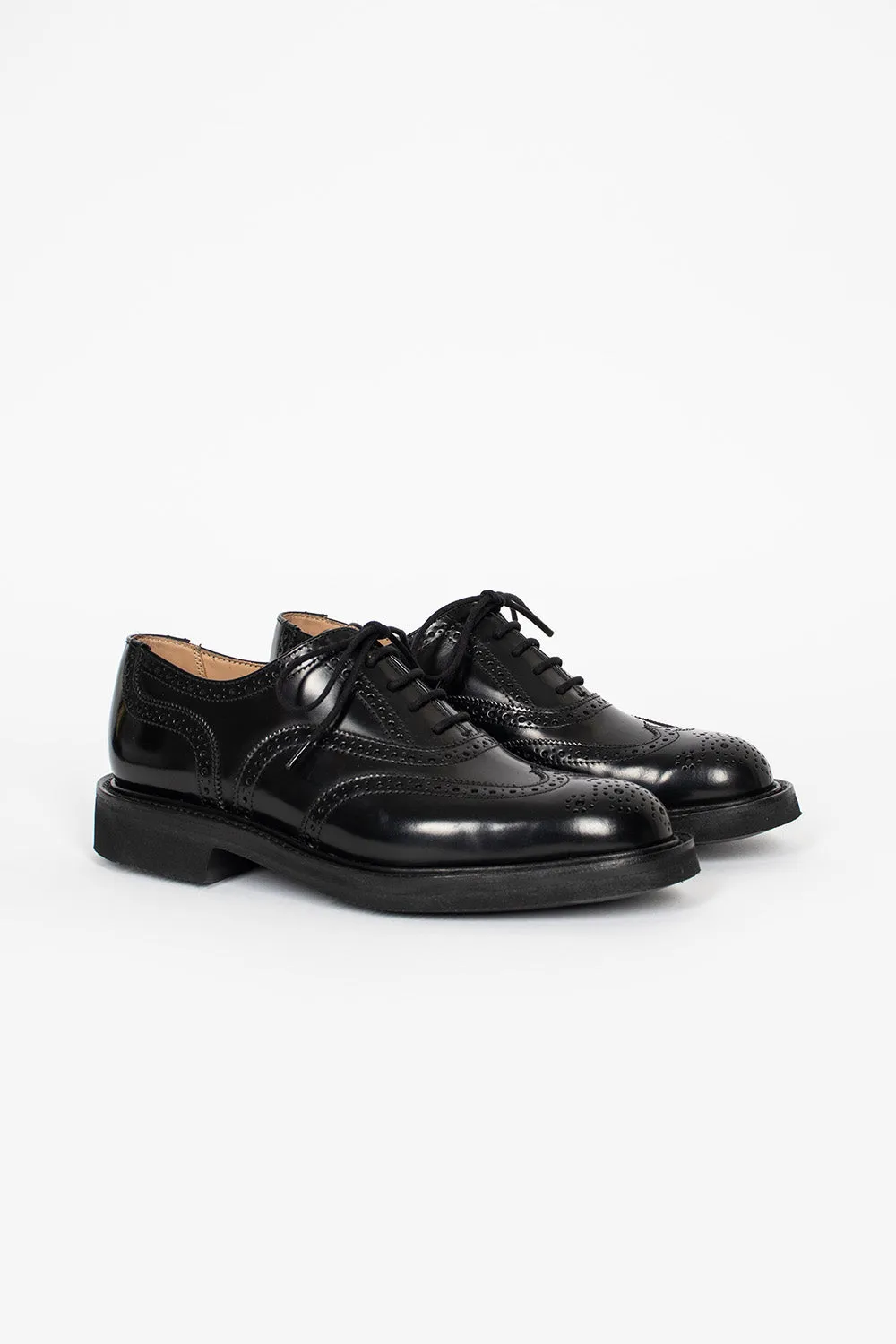 Partner Run Kara Bookbinder Brogue Black