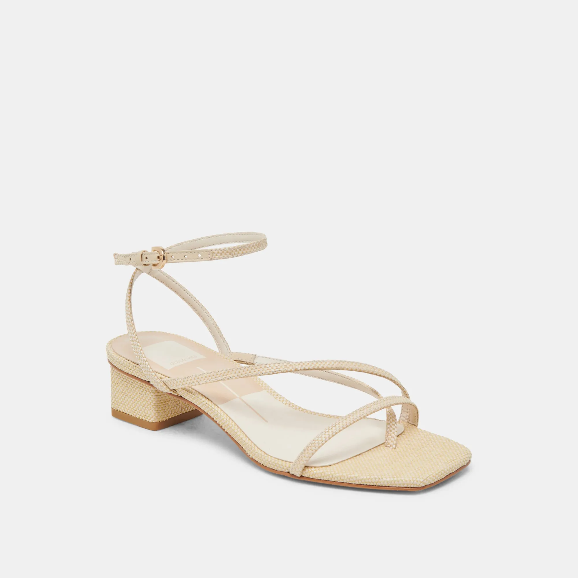 KARLOS SANDALS NATURAL WOVEN RAFFIA Luxe Evening Heels Ultra High Heels