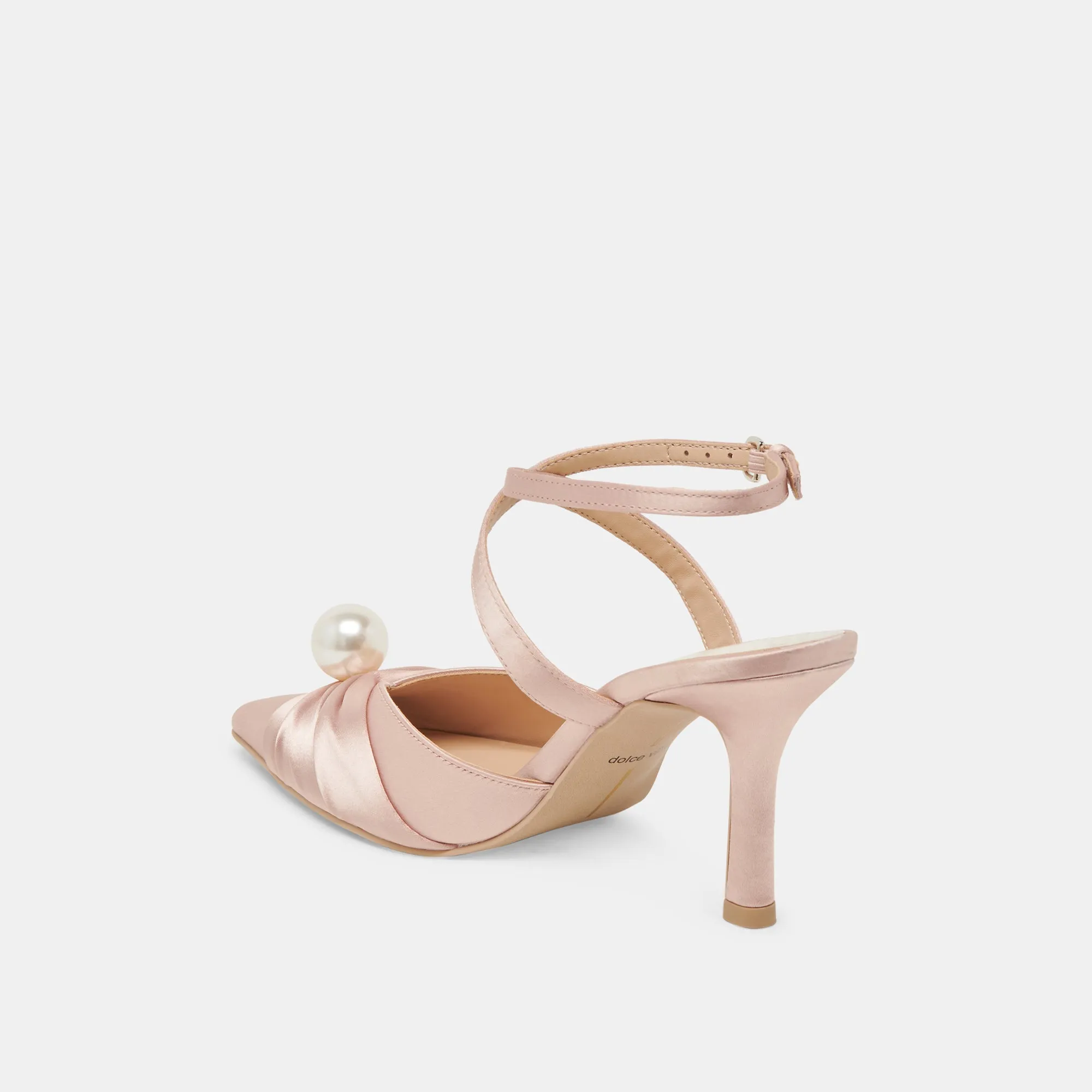 KAYSEY HEELS LT BLUSH SATIN Casual boots Ankle Strap