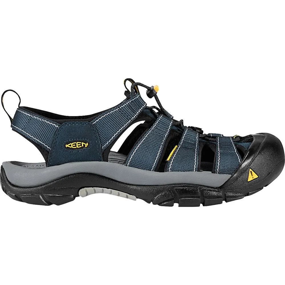 Relaxed Flip-flops Flex Comfort Keen Men's Newport H2 Navy/Grey Fabric Water Friendly