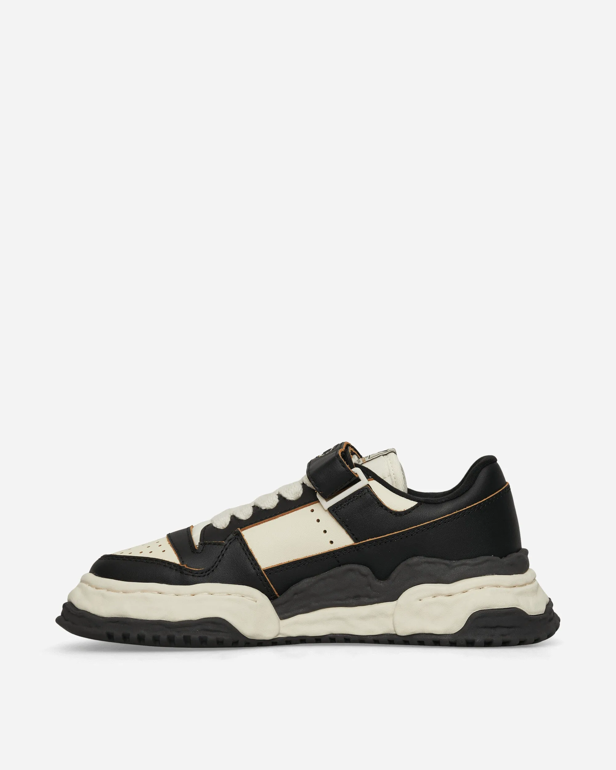Keith OG Sole Leather Low Sneakers Black / White Daily Motion