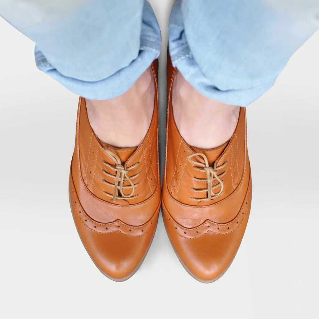Foot Style Synthetic Kent - Oxford Heels