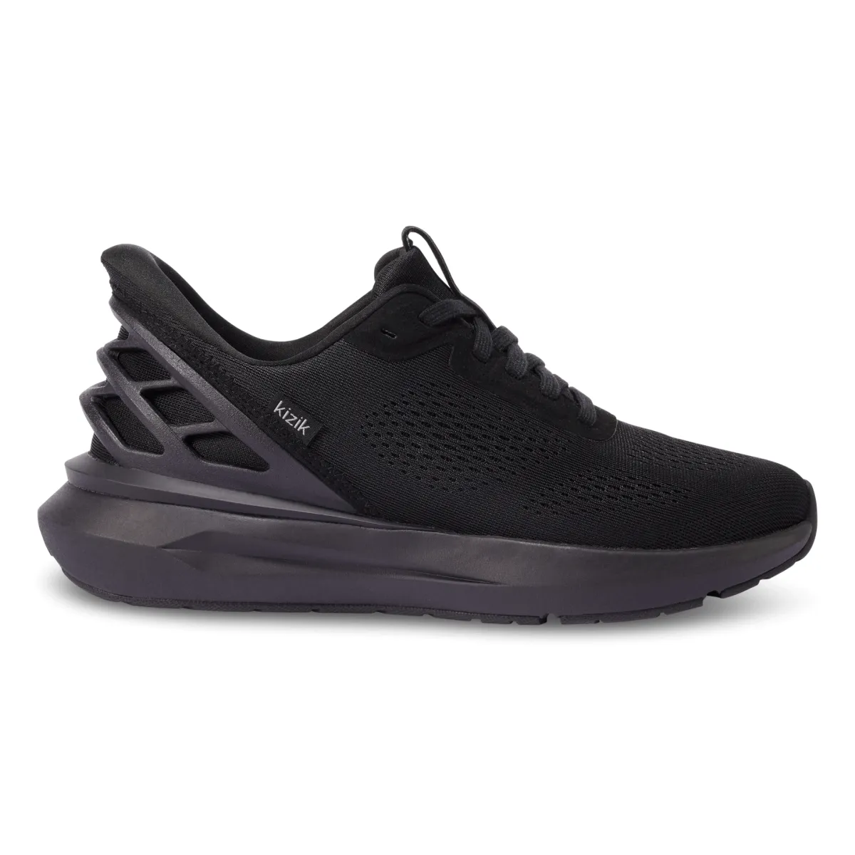 Kizik Men's Athens 2 Blackout Stylish Design Low Rise