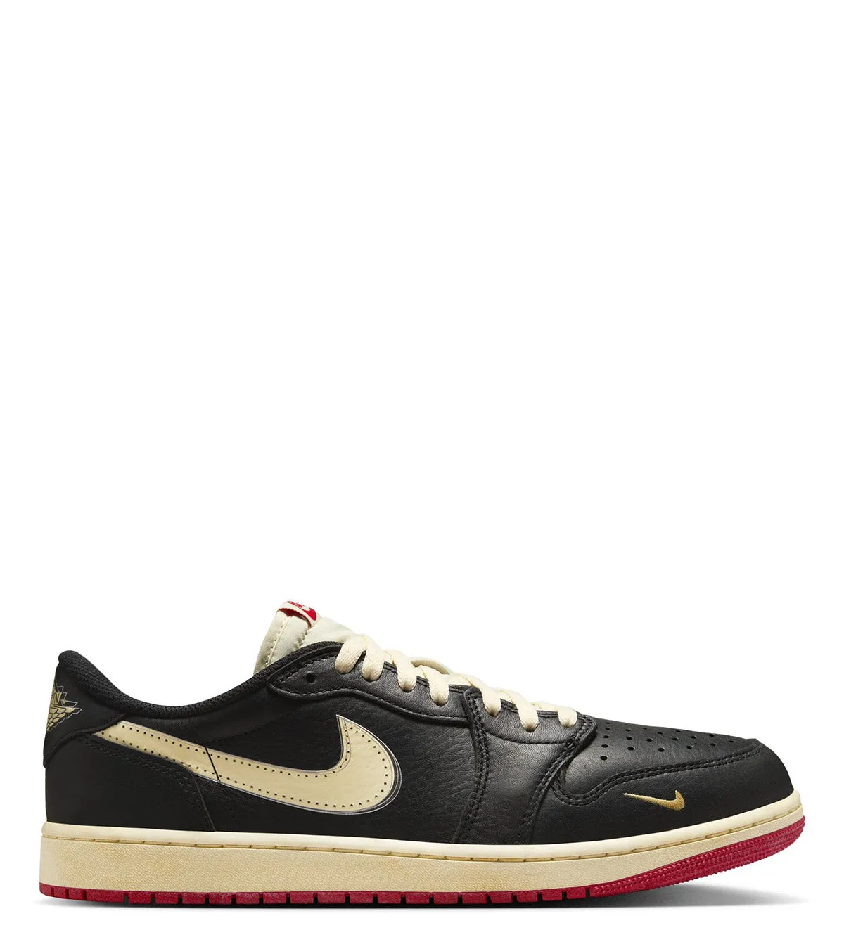 fitness freaks - specific features Jordan x Nigel Sylvester Air Jordan 1 Retro Low Black Red