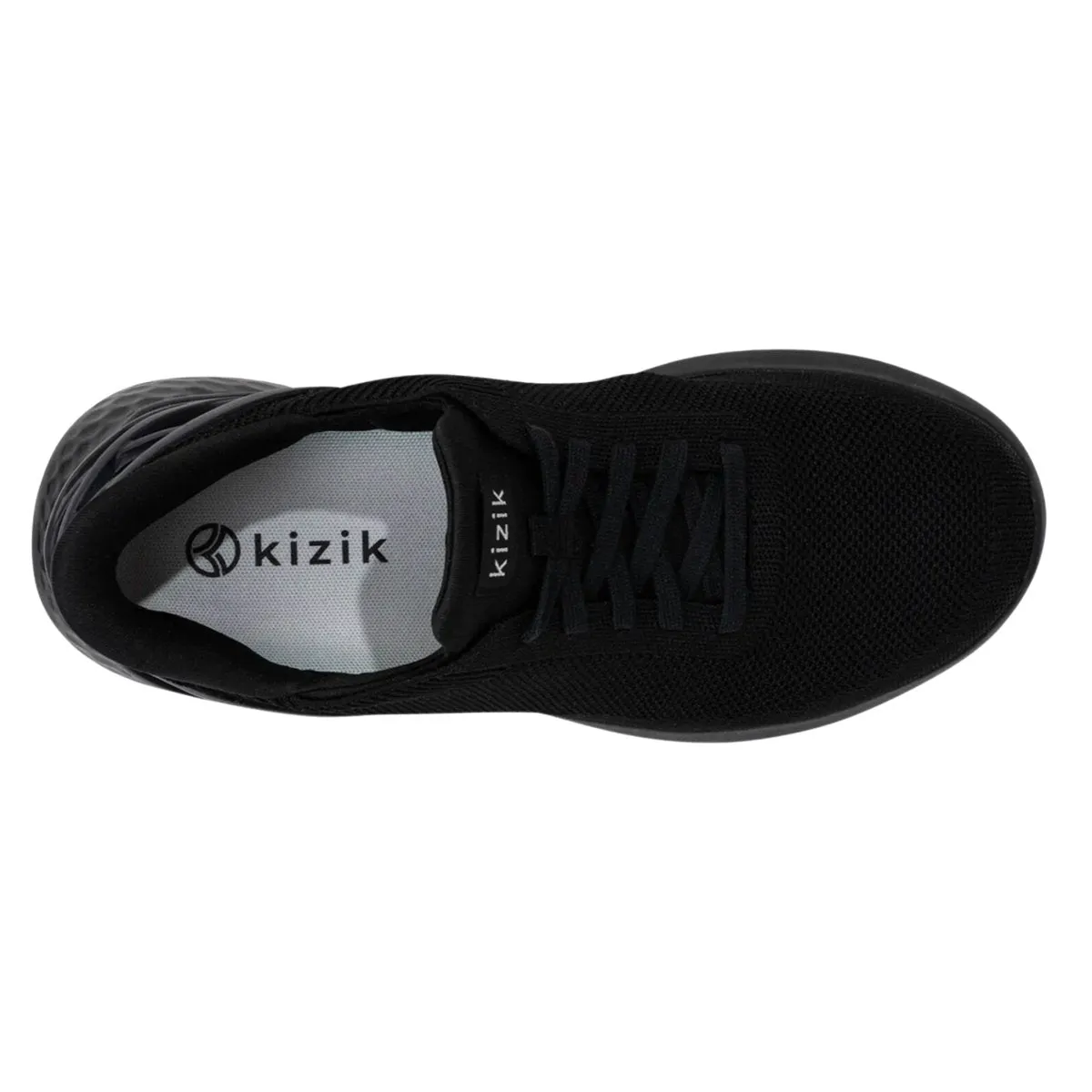 Kizik Men's Athens Blackout Mesh Walk Day