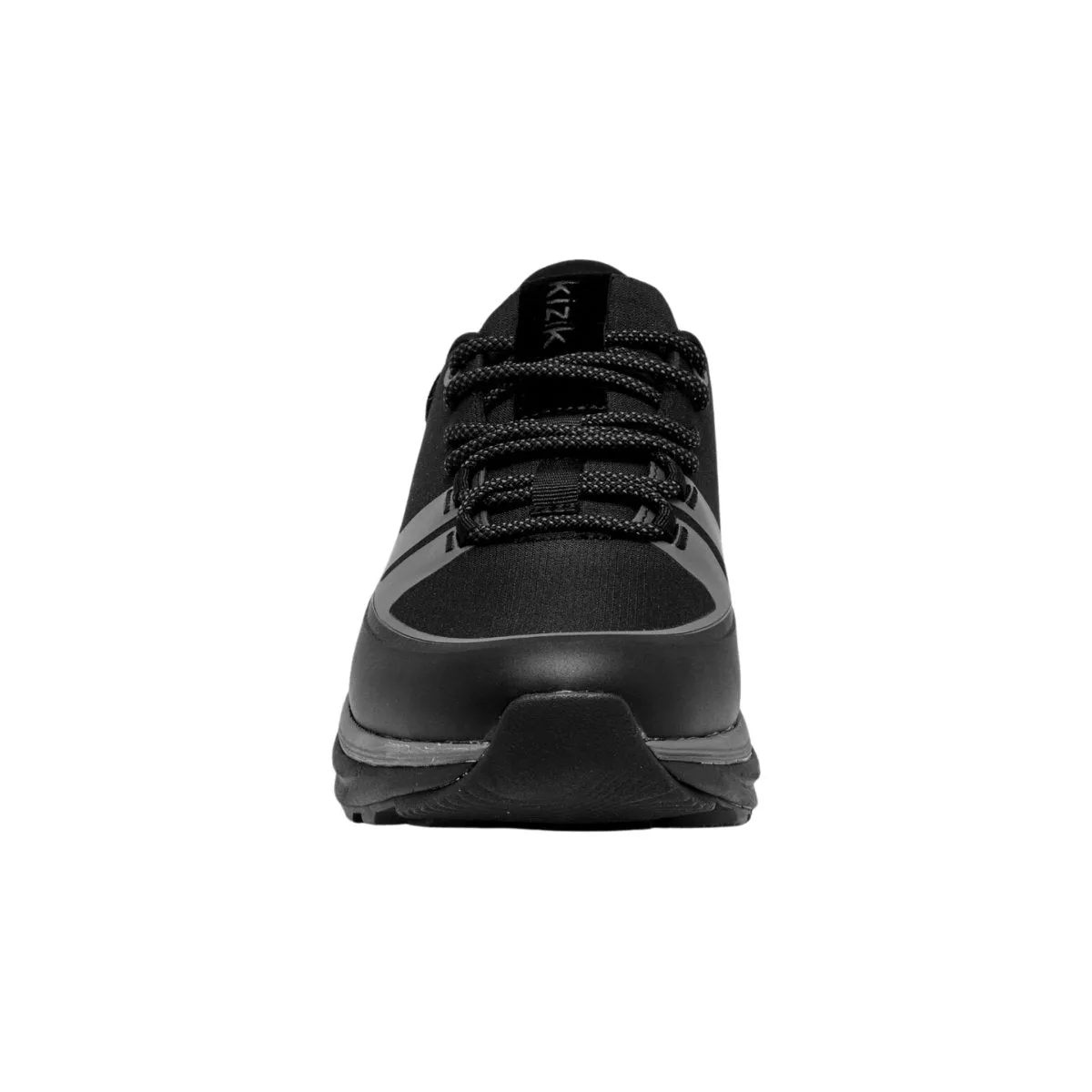 Kizik Men's London All-Terrain Black/Poppyseed Stay Light Mobility Ease