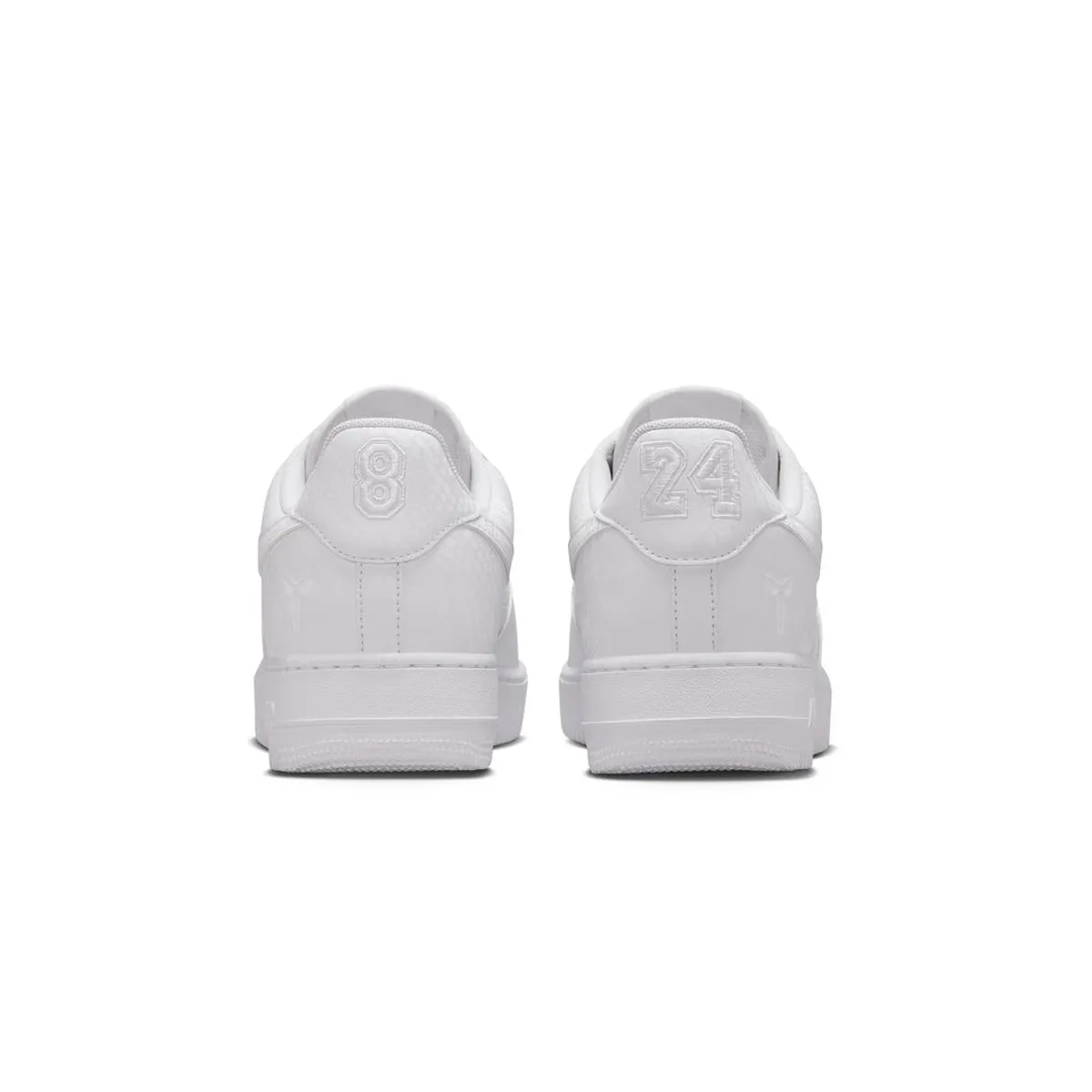 Ergonomic Lacing System Slip Resistant Grip Kobe Air Force 1 'Forever White'