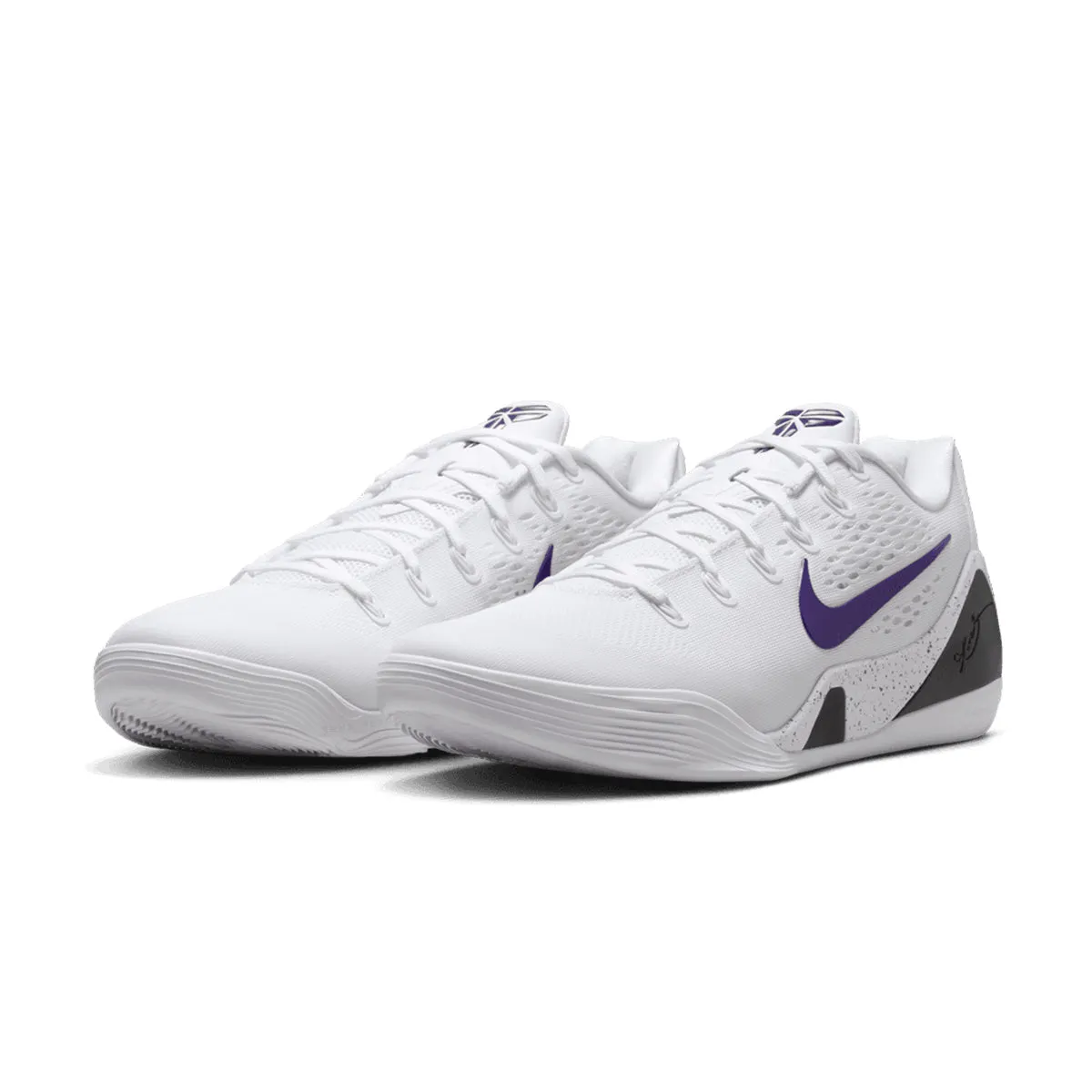 Air Movement Kobe IX Elite Low Em Protro 'White Court Purple'