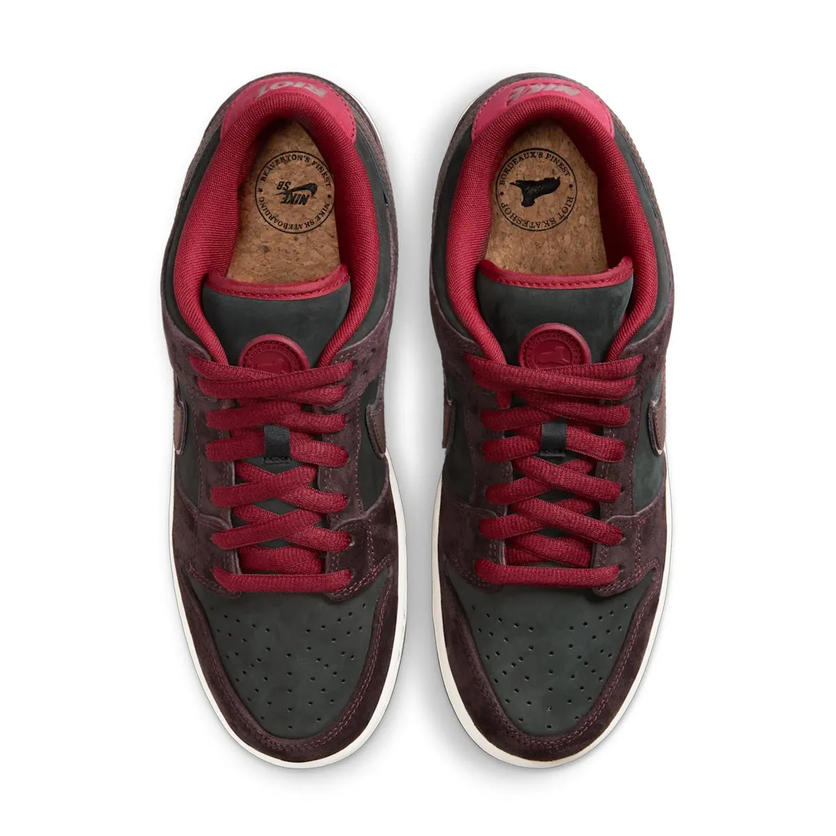 Bus stop Clean Touch   Riot Skate Shop SB Dunk Low 'Mahogany'