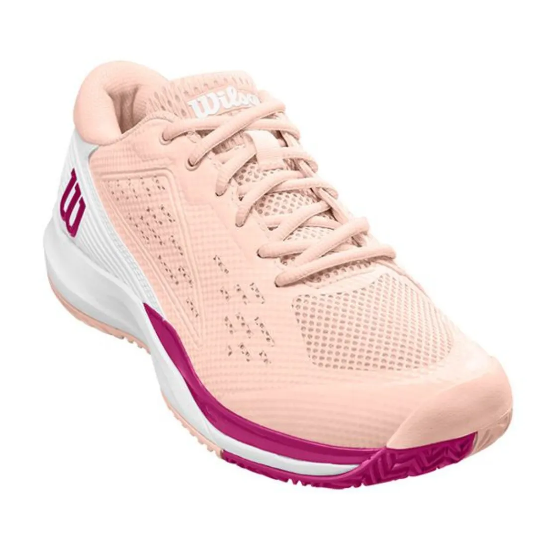 Wilson Women Rush Pro Ace Tennis Shoes - Scallop Minimal Sole Balance training