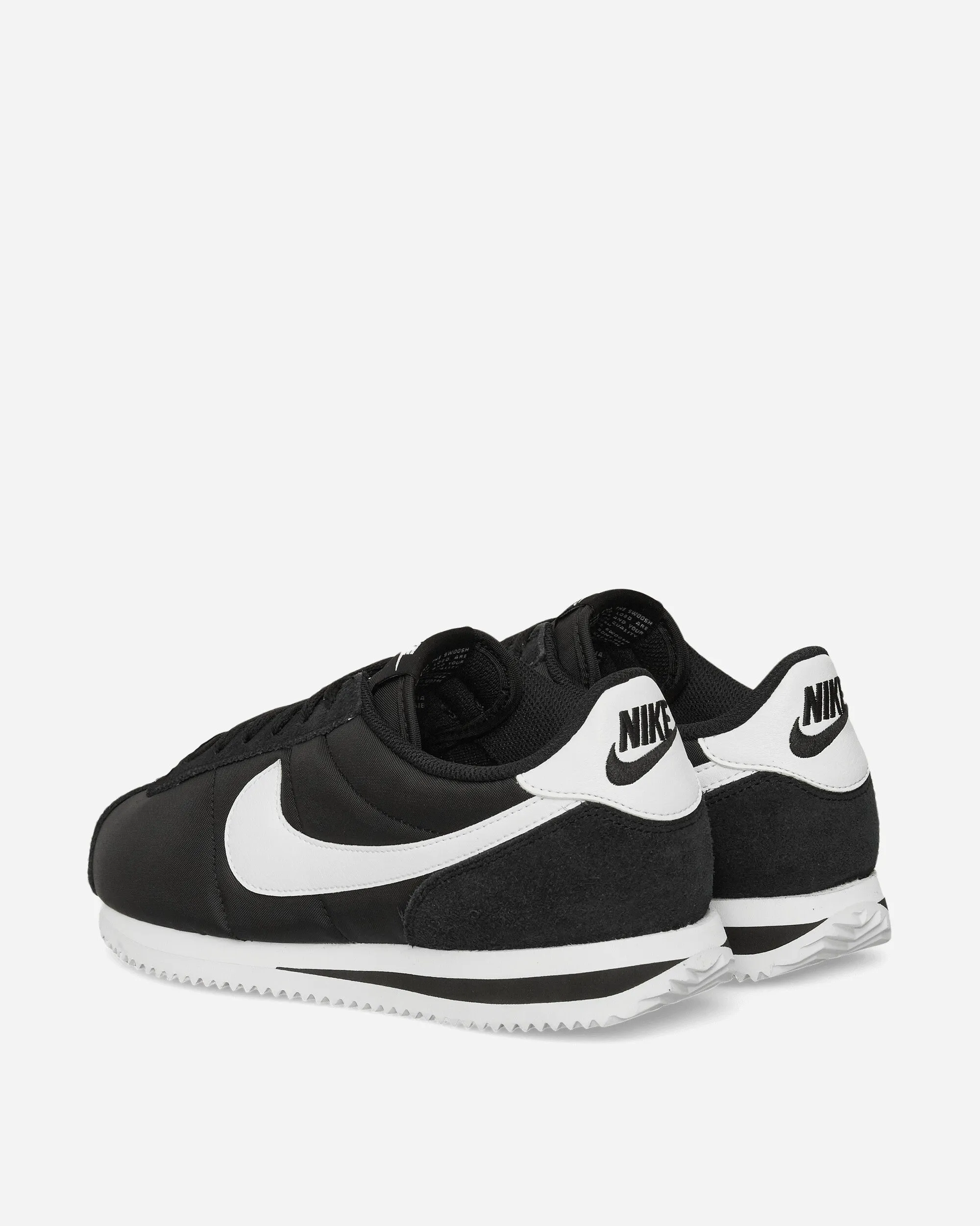 Cortez TXT Sneakers Black / White Washable River Hike