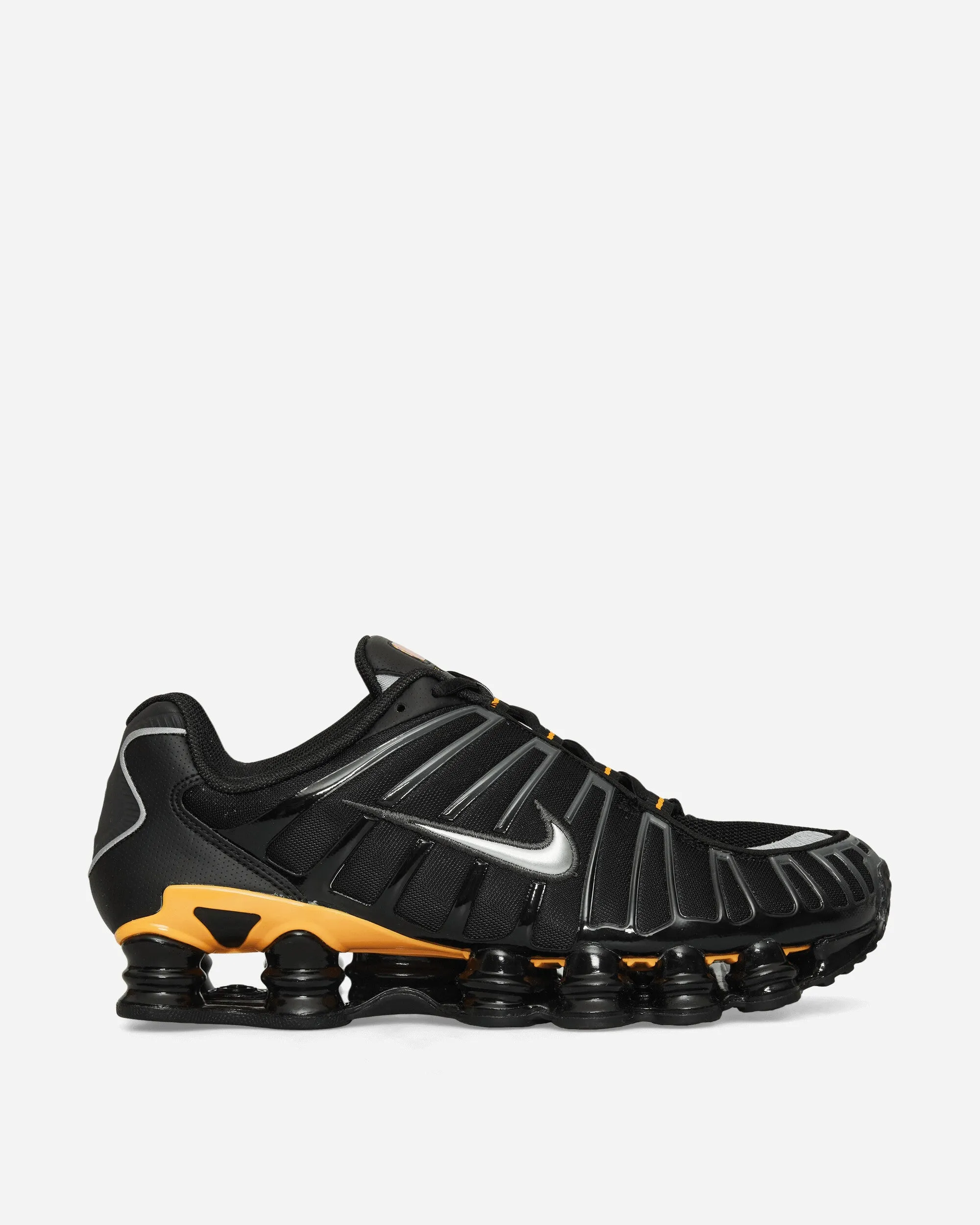 Herd Hike Trend Focused Shox TL Sneakers Black / Varsity Maize / Metallic Silver