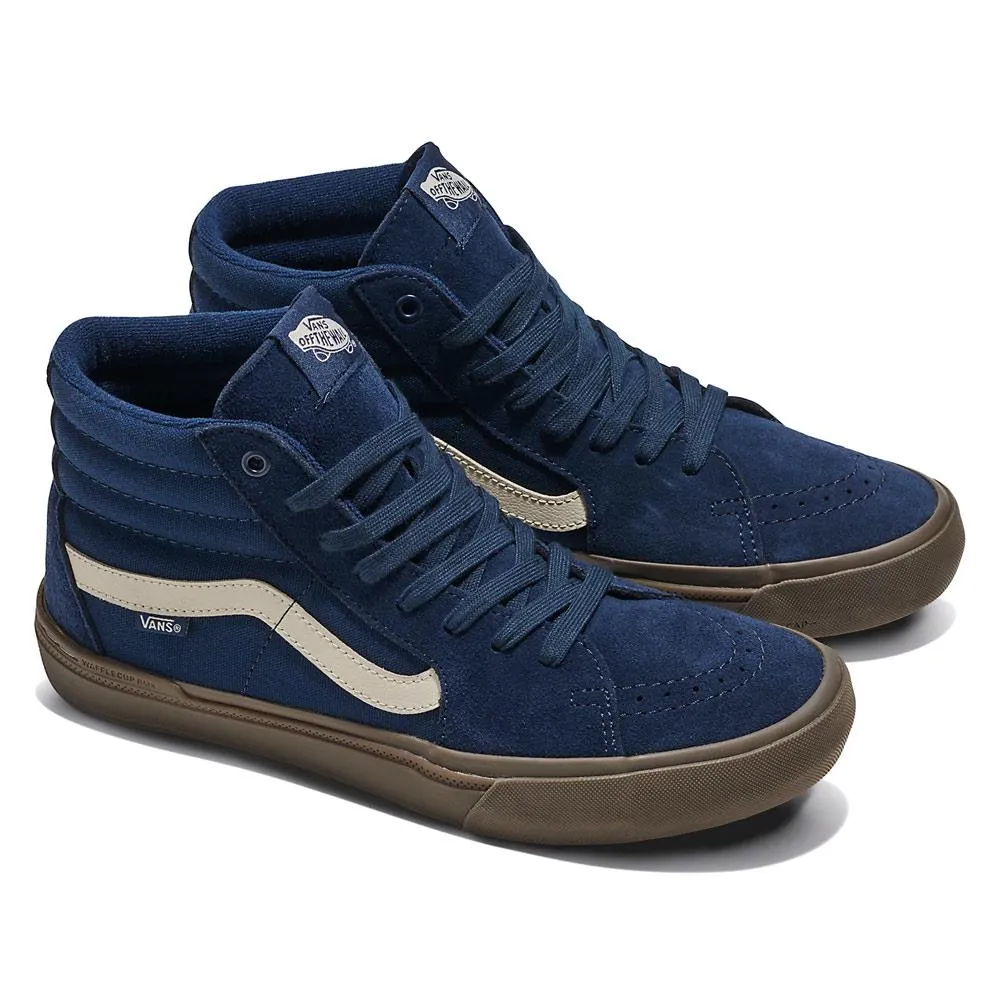 Year Round Street Walk Vans BMX Sk8-Hi - Navy with Dark Gum