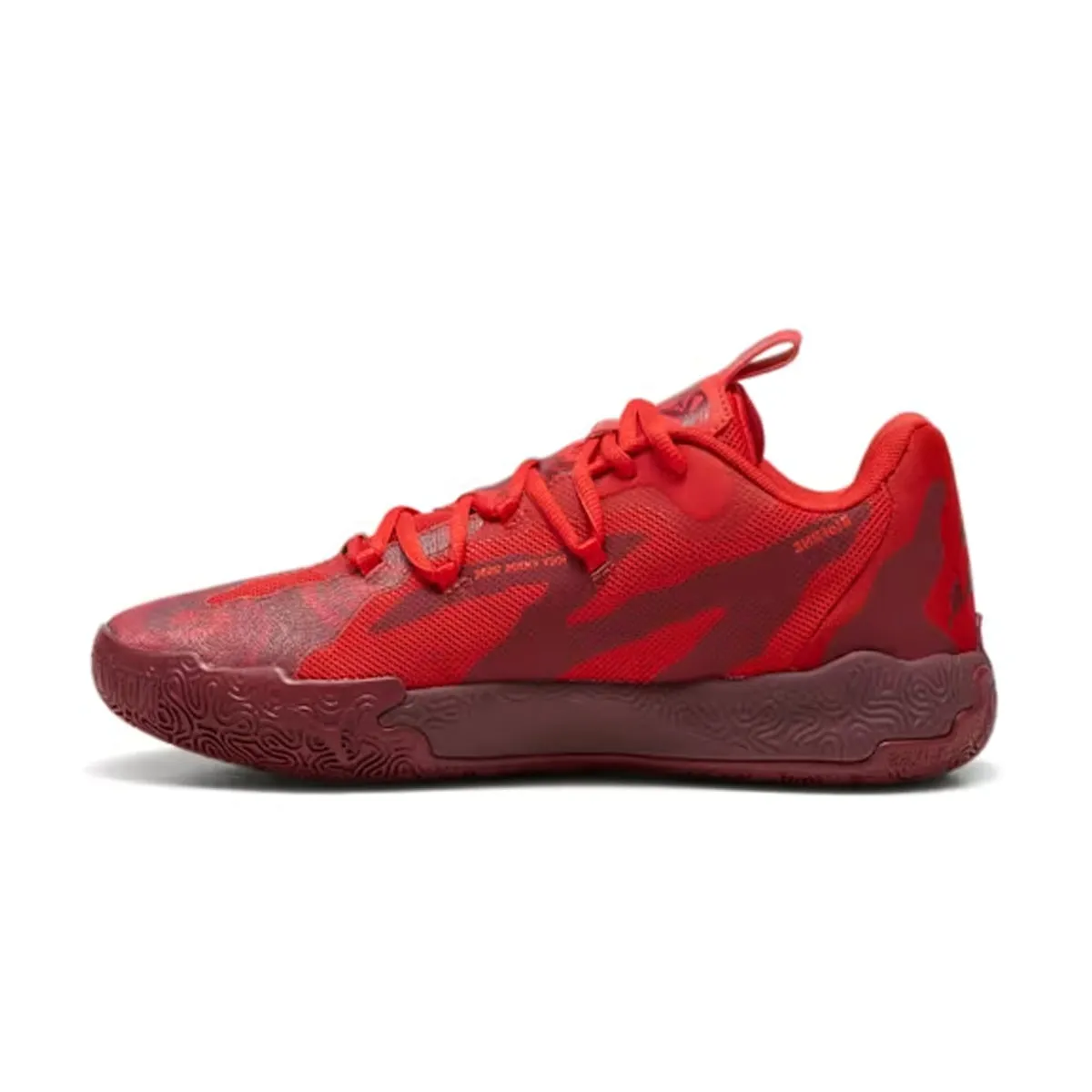 LaMelo Ball MB.03 Lo 'Team Regal Red' Step Smooth Effortless Silhouette