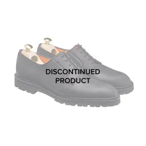 Lanark 3 Black Rough-Out Suede Smart Worker Polished Comfort