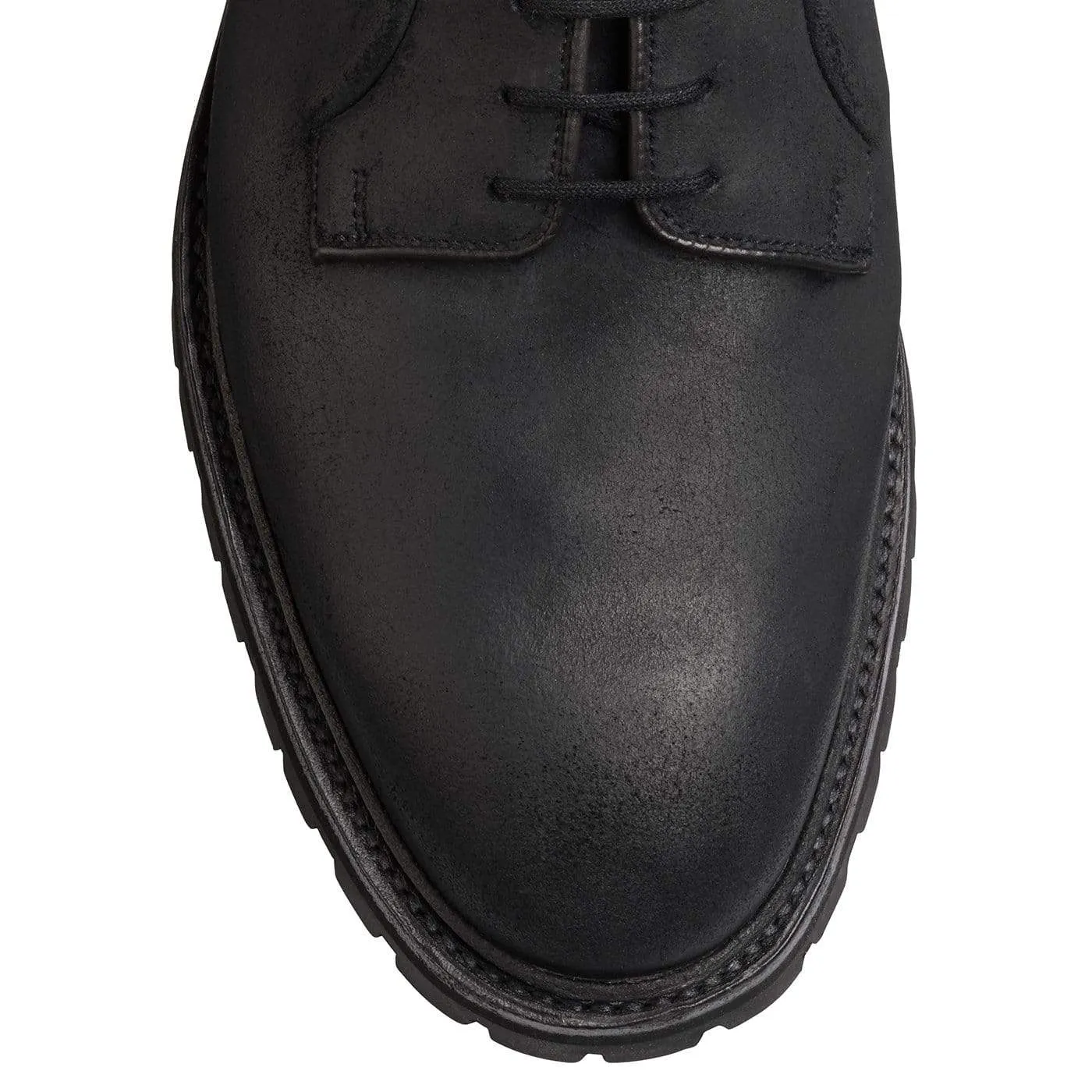 Lanark 3 Black Rough-Out Suede Long Day