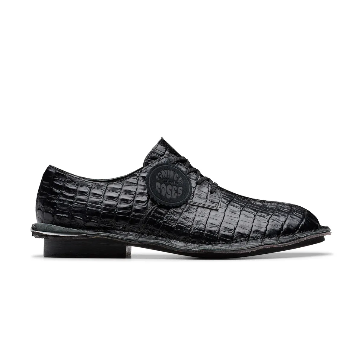   Martine Rose CUR Derby 'Black' Asymmetric Lacing System