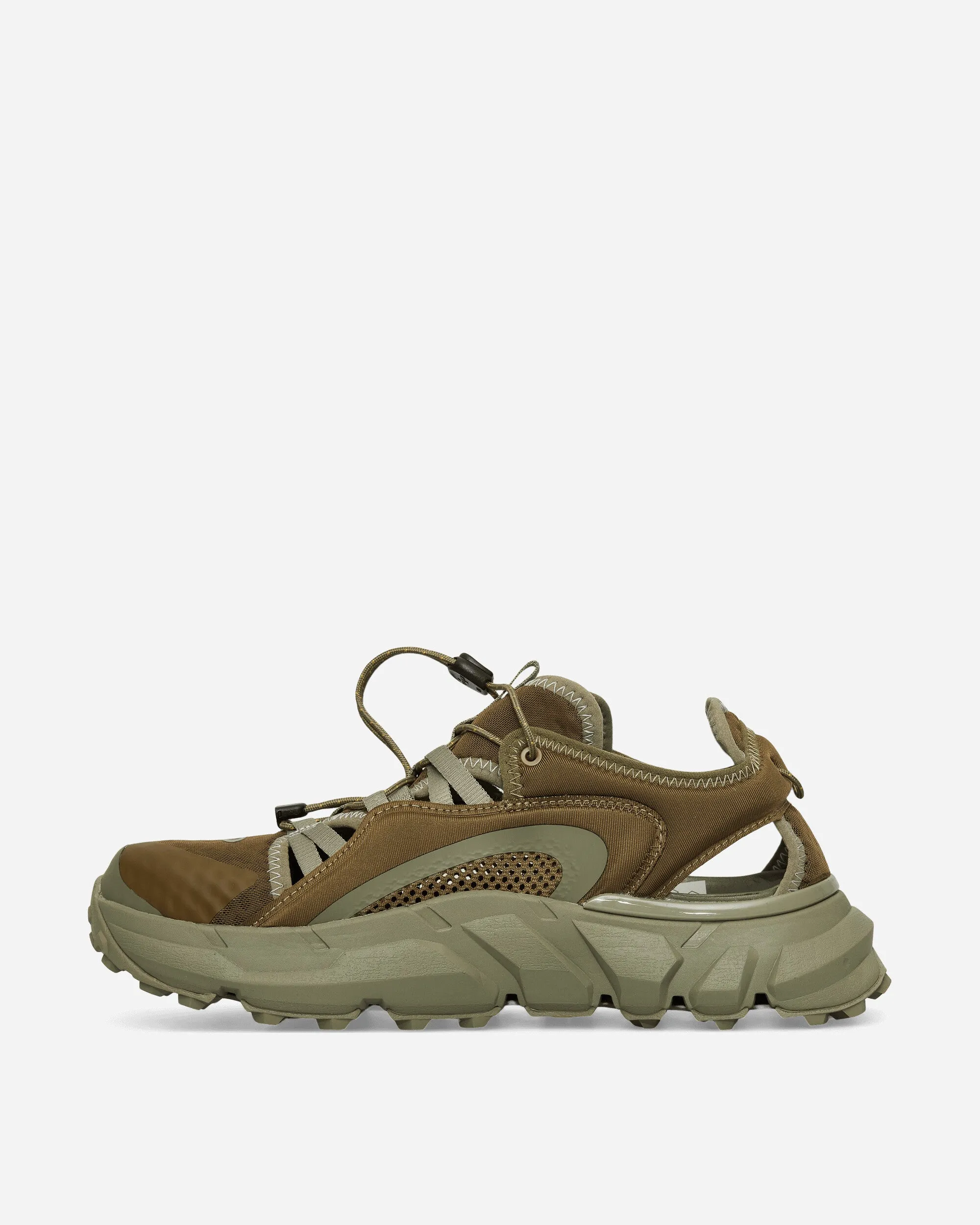 Latitude Aquaterra Hybrid Sneakers Army Green Throw Hike