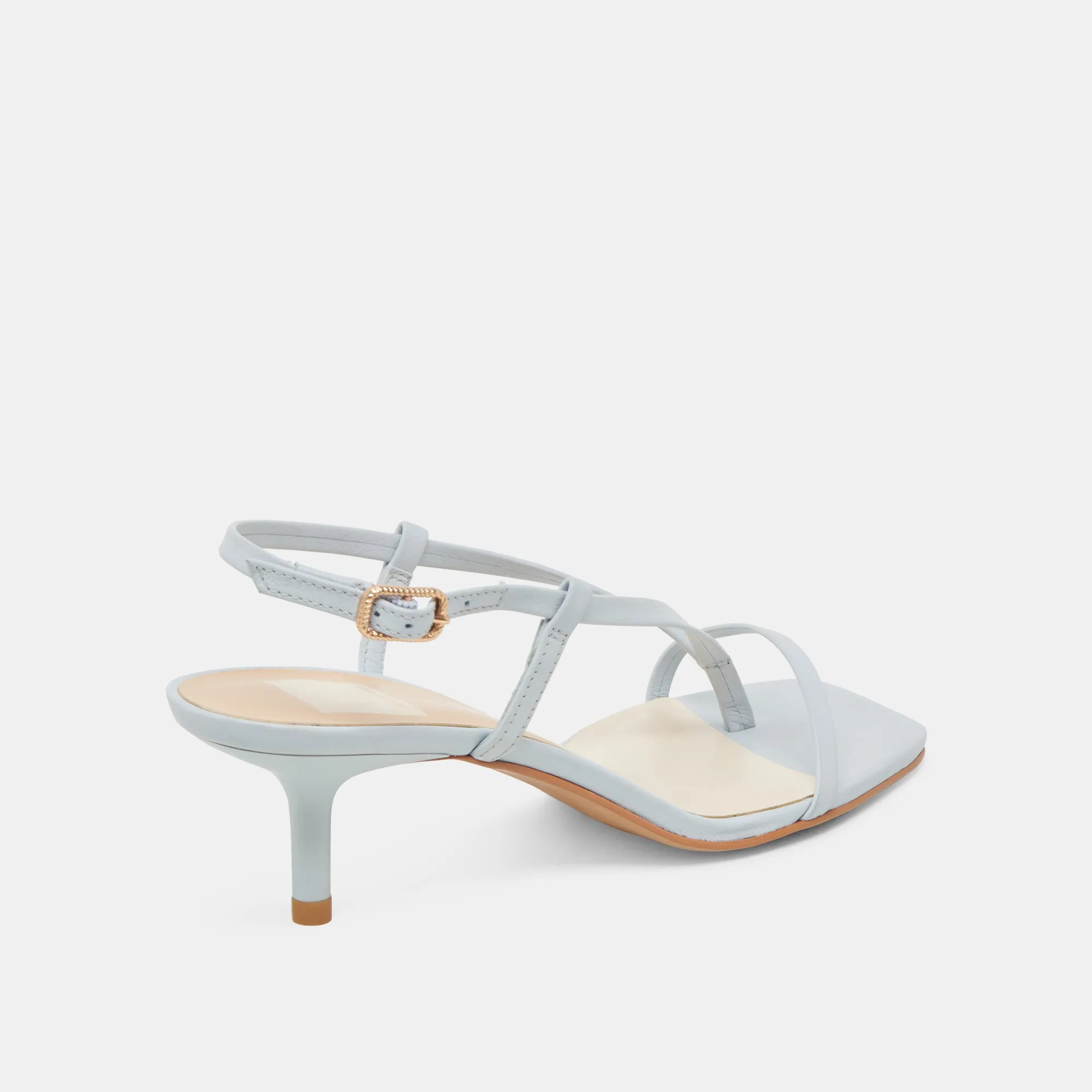 Casual Heels Training LAURY HEELS ICE BLUE LEATHER