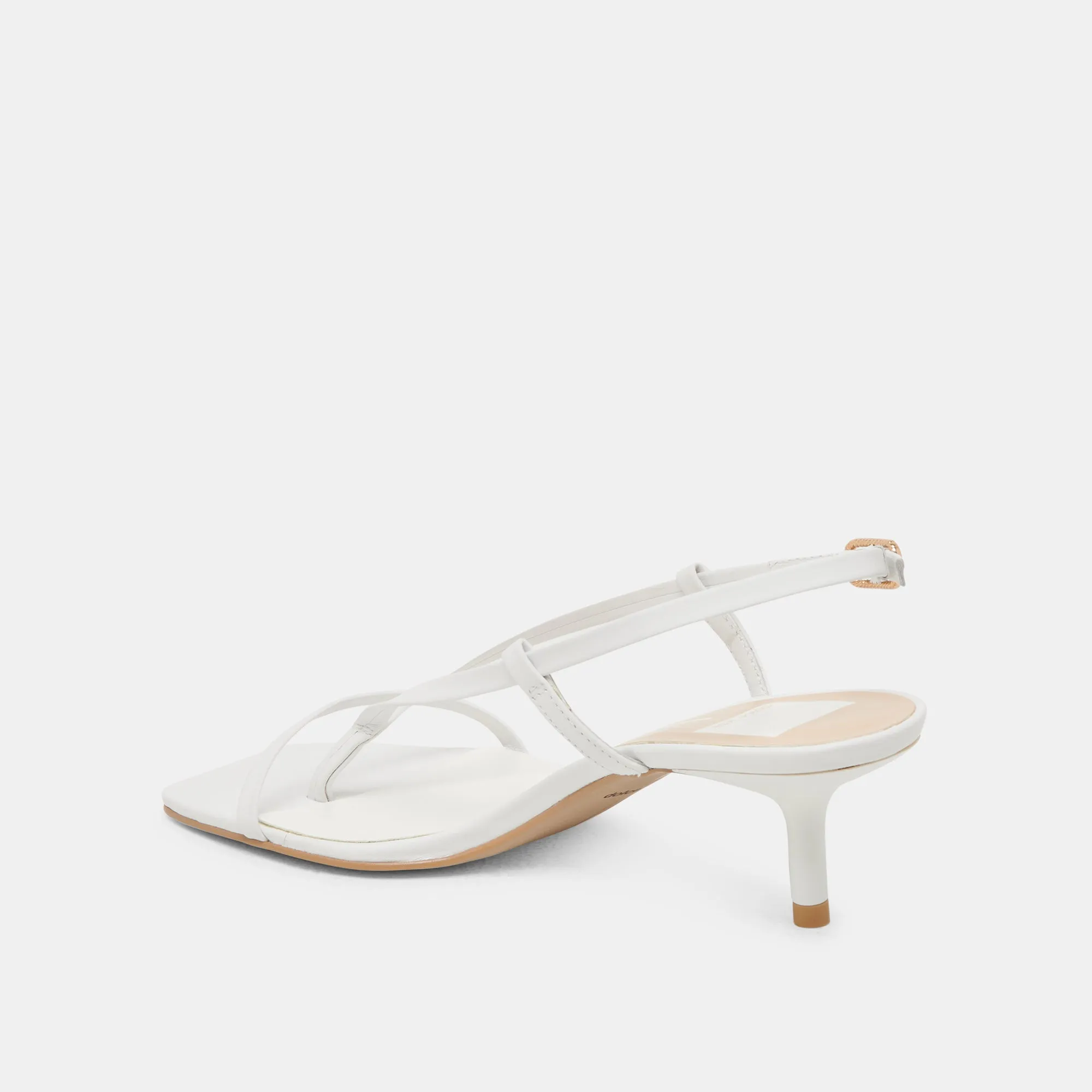 Low Top Good elasticity LAURY HEELS TRUE WHITE LEATHER