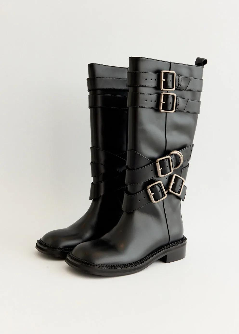 Layered Strap Boots Skip Step Soft outsole