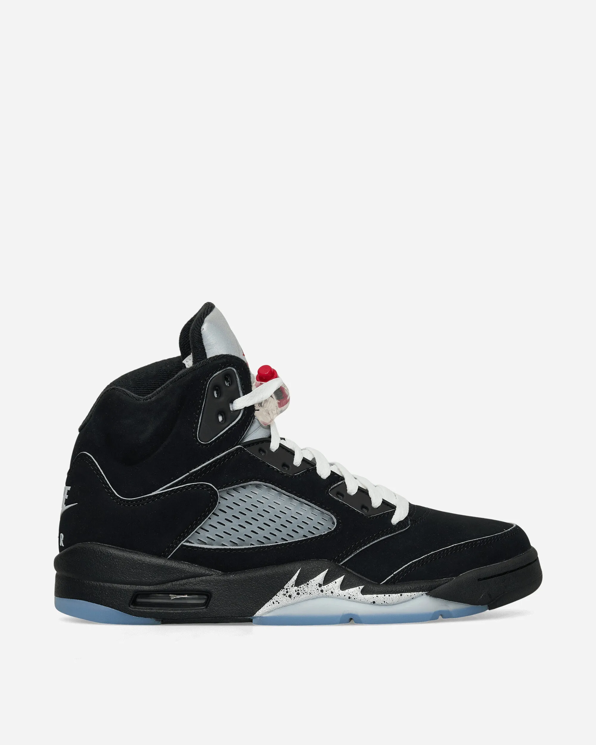 Rubber Outsole Air Jordan 5 Reimagined Sneakers Black Metallic