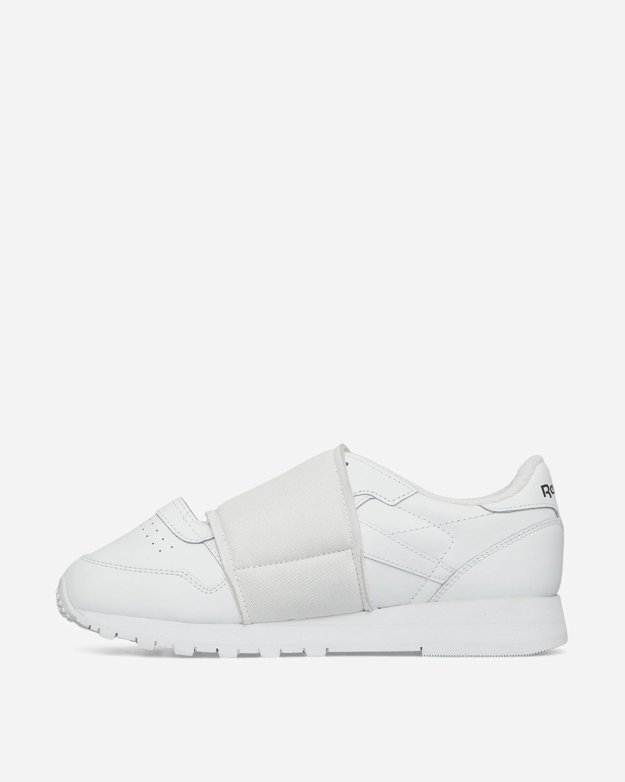 Hed Mayner Classic Leather Sneakers White MoistureWicking