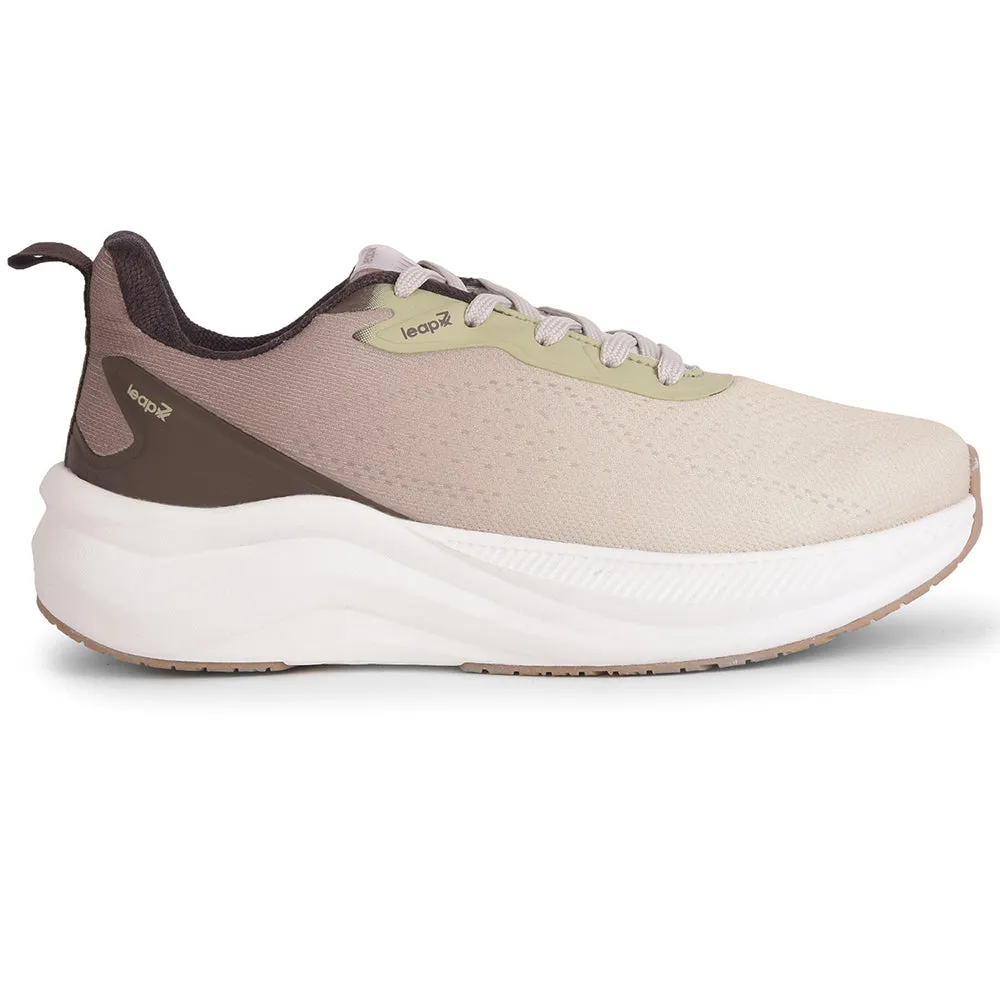EvaMidsole synthetic - upper - durability shoes Leap7x Beige Sports Lacing Running Shoes For Men EVERSTAR1E By Liberty
