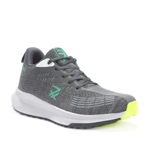 Leap7x Grey Lacing Sports Running Shoes For Men RW-14 By Liberty classic accessory