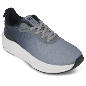 Leap7x Grey Sports Lacing Running Shoes For Men EVERSTAR1E By Liberty running accessories