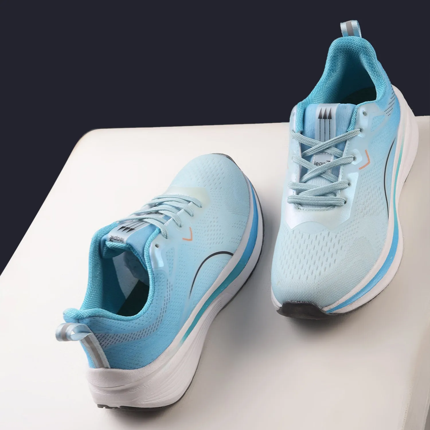skateboarding shoes Leap7x Sky Blue Sports Lacing Running Shoes For Men PACIFIC-1E By Liberty