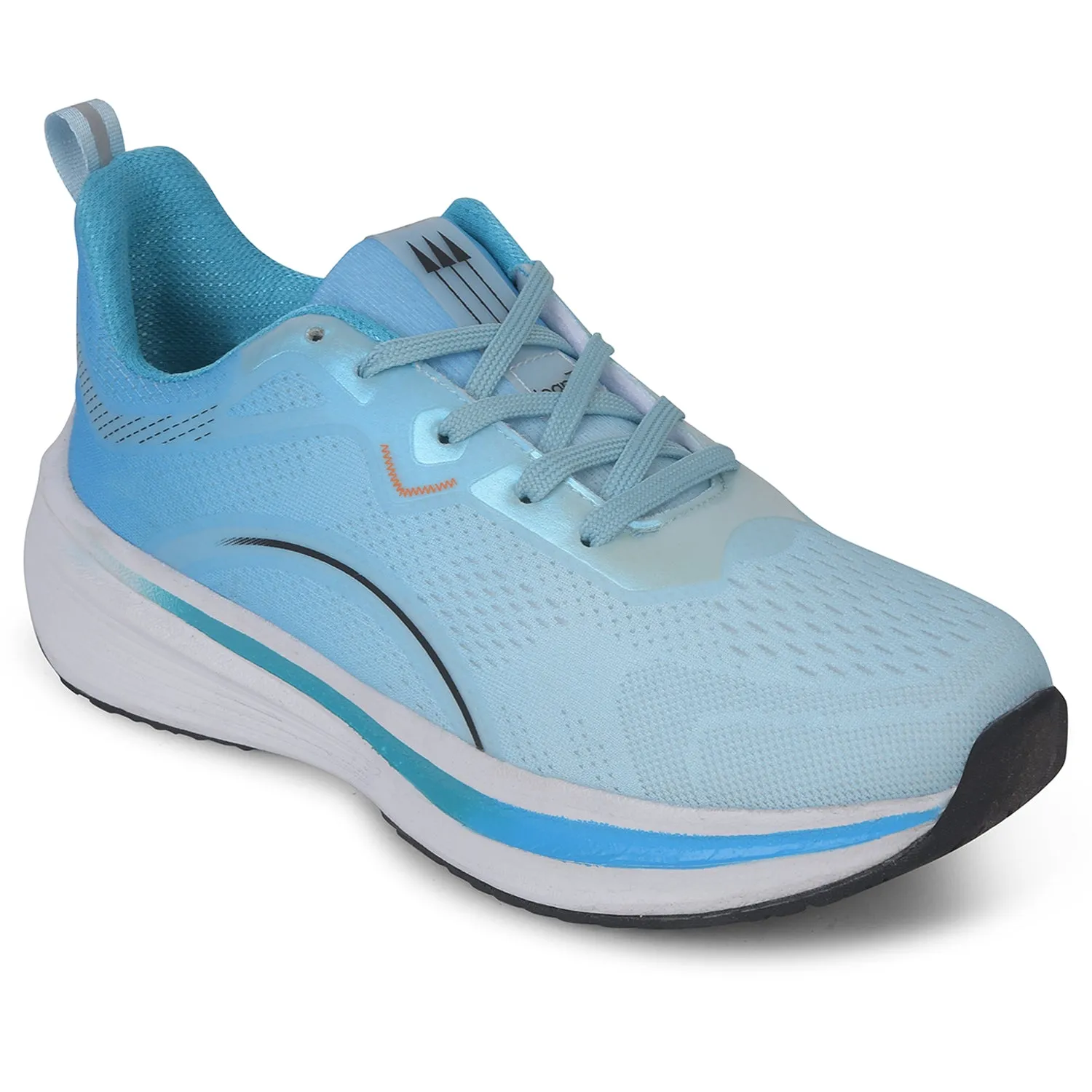 LightweightConstruction heavy - weight design shoes Leap7x Sky Blue Sports Lacing Running Shoes For Men PACIFIC-1E By Liberty