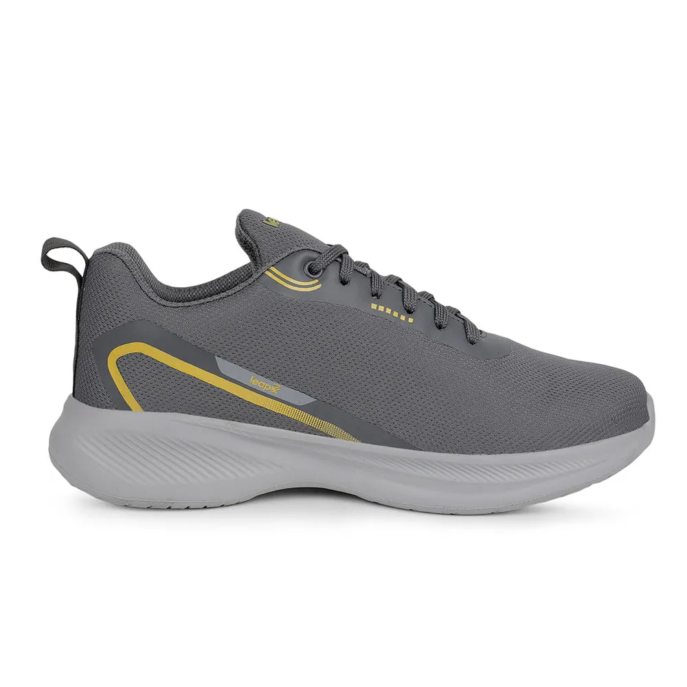 PhylonMidsole Leap7x Sports Dark Grey Running Shoes For Mens KOOPER-1E By Liberty