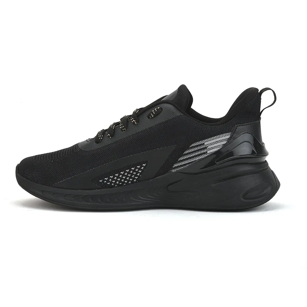 Running - specific rough - surface shoes Leap7x Sports Lacing Shoe For Men ( Black ) REVOLVE By Liberty