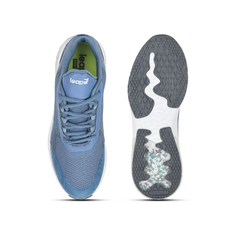 Leap7x Sports Lacing Shoe For Men (S.Blue) STRIKE By Liberty outdoor running shoes