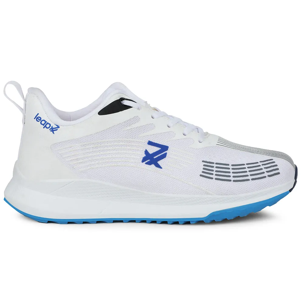 Leap7x White Lacing Sports Running Shoes For Men RW-14 By Liberty orthopedic challenge