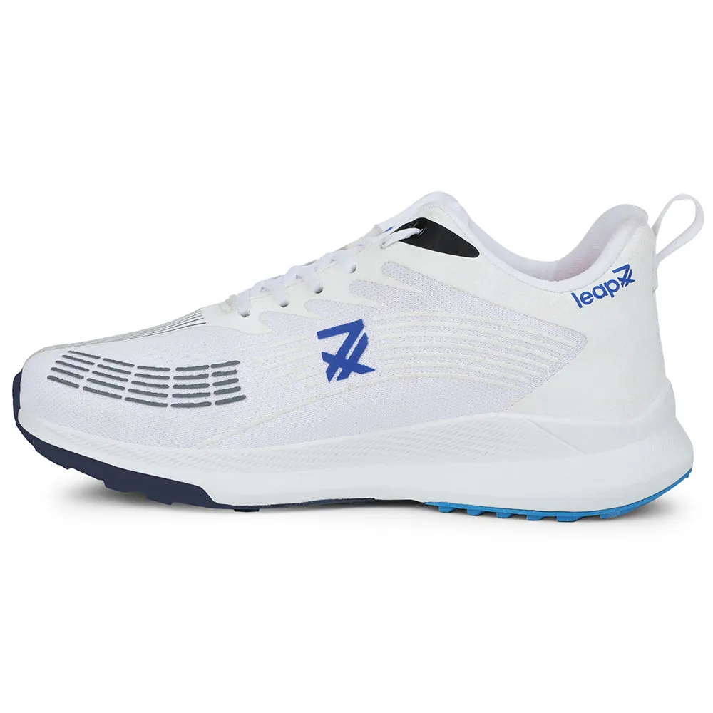 Cost - efficient Leap7x White Lacing Sports Running Shoes For Men RW-14 By Liberty
