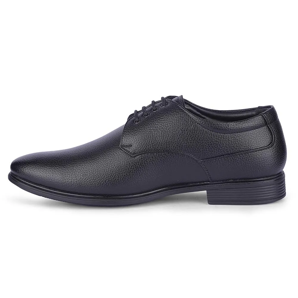 Polished Form Refined Smart Fit Fortune By Liberty Mens HIL-5 Black Formal Lacing Shoes