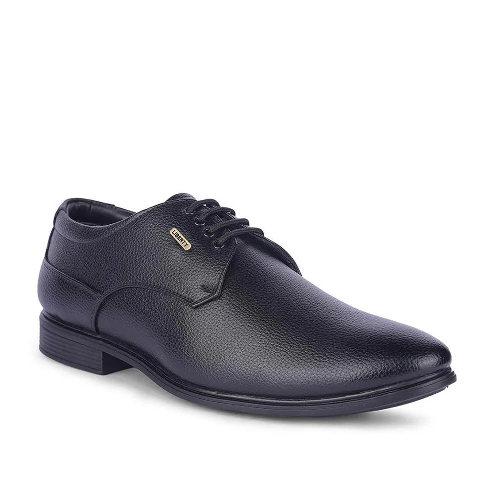 Fortune By Liberty Mens HIL-5 Black Formal Lacing Shoes Office Shoes comfort shoes