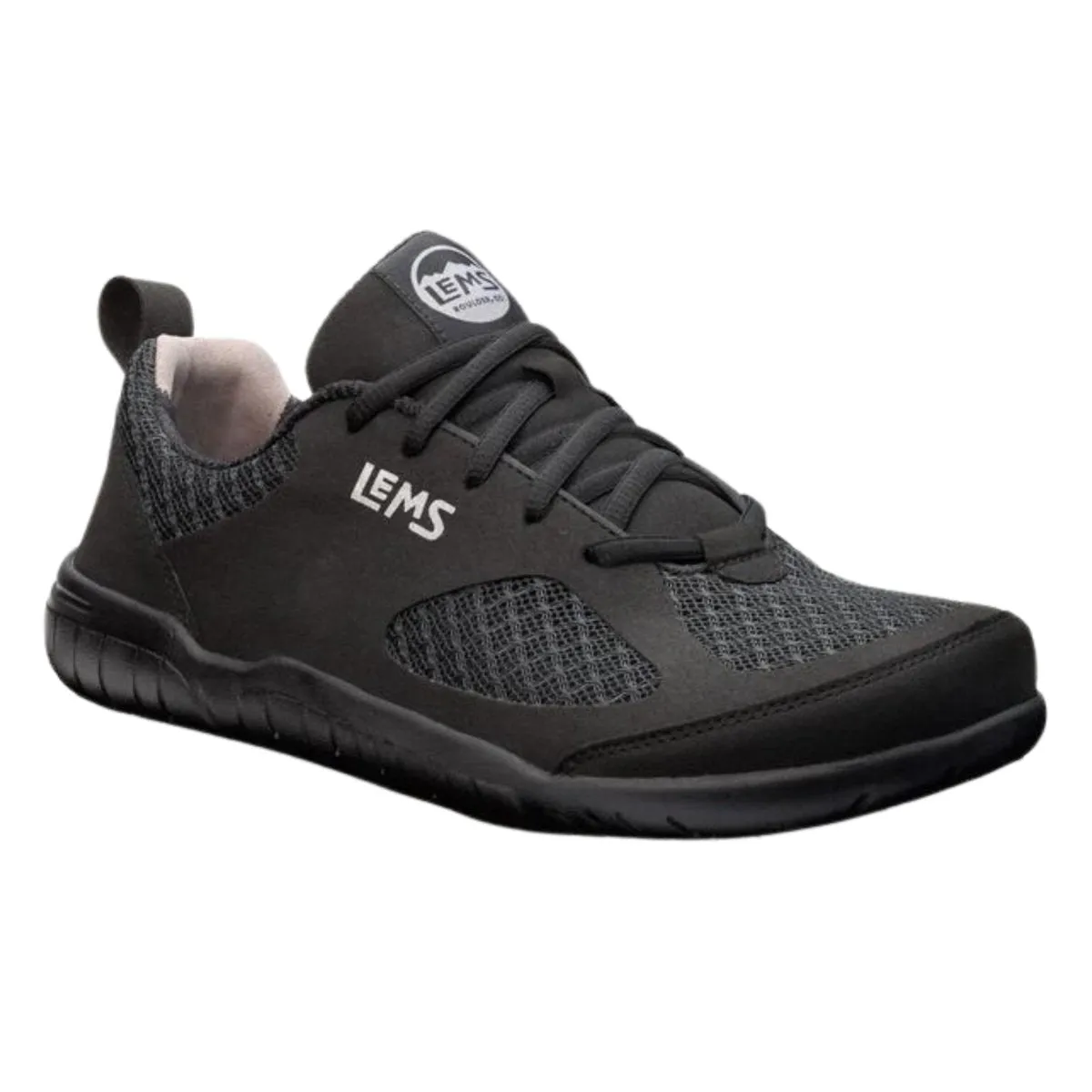 Lems Men's Primal 3 Black Lightweight Upper Quiet Footprint