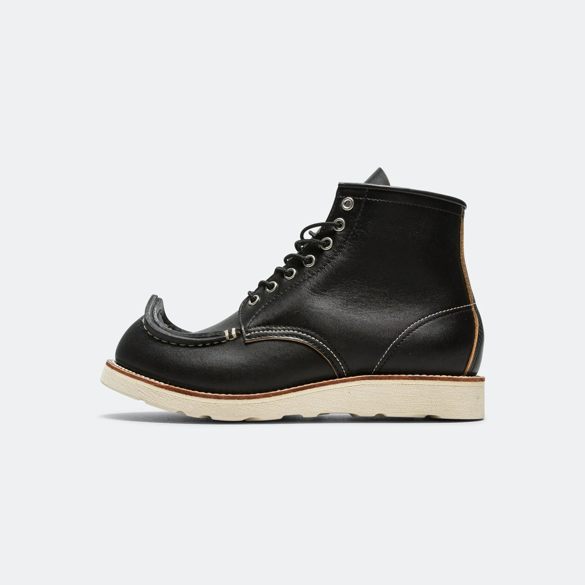 Leather TIBETAN Work Boots - Black Tokyo Mode Comfortable Stride