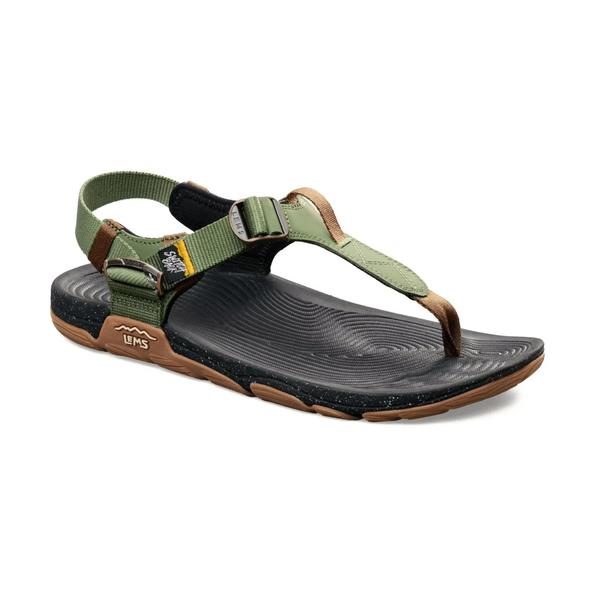 Lems Men's Switchback Sandal Cactus Sandy Path Chic Simplicity
