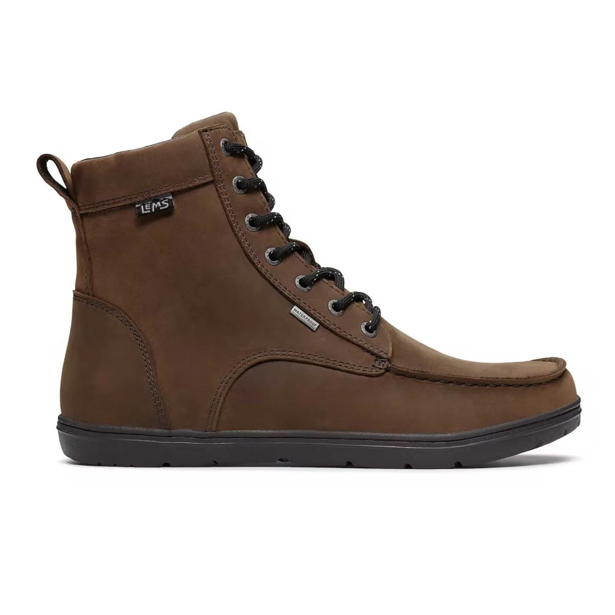 Lems Unisex Boulder Boot Brown Oiled Waterproof Modern Fashion Cushioned Walk