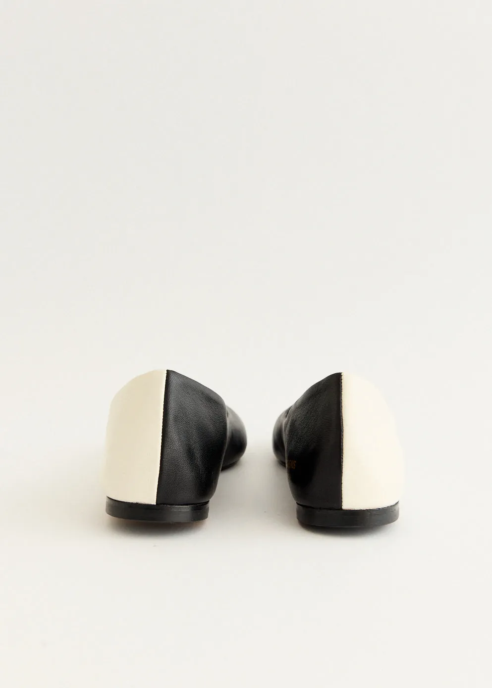 Monochrome Style Les Ballerines Ovalo Flats