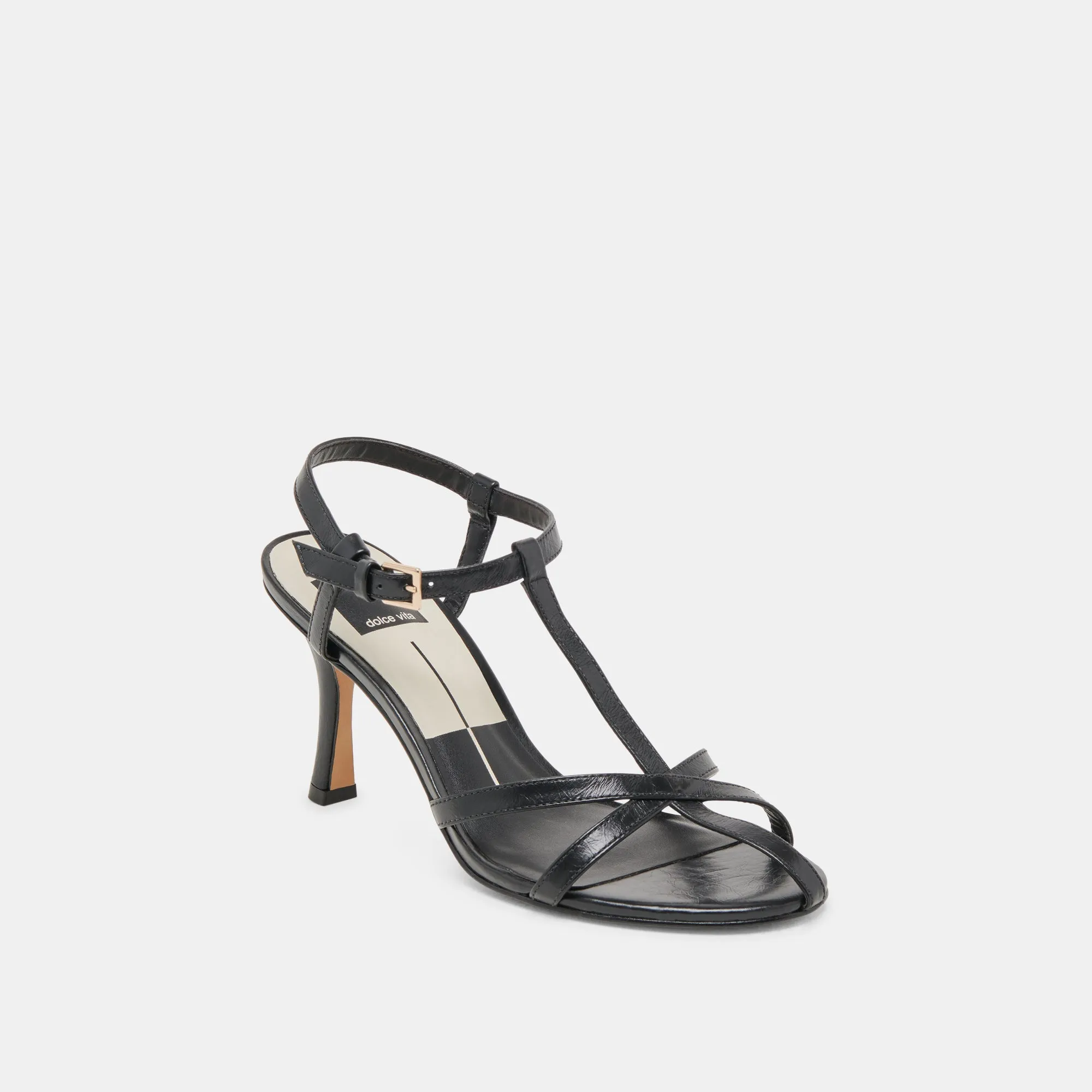 LIANE HEELS MIDNIGHT CRINKLE PATENT Wedding Party Shoes