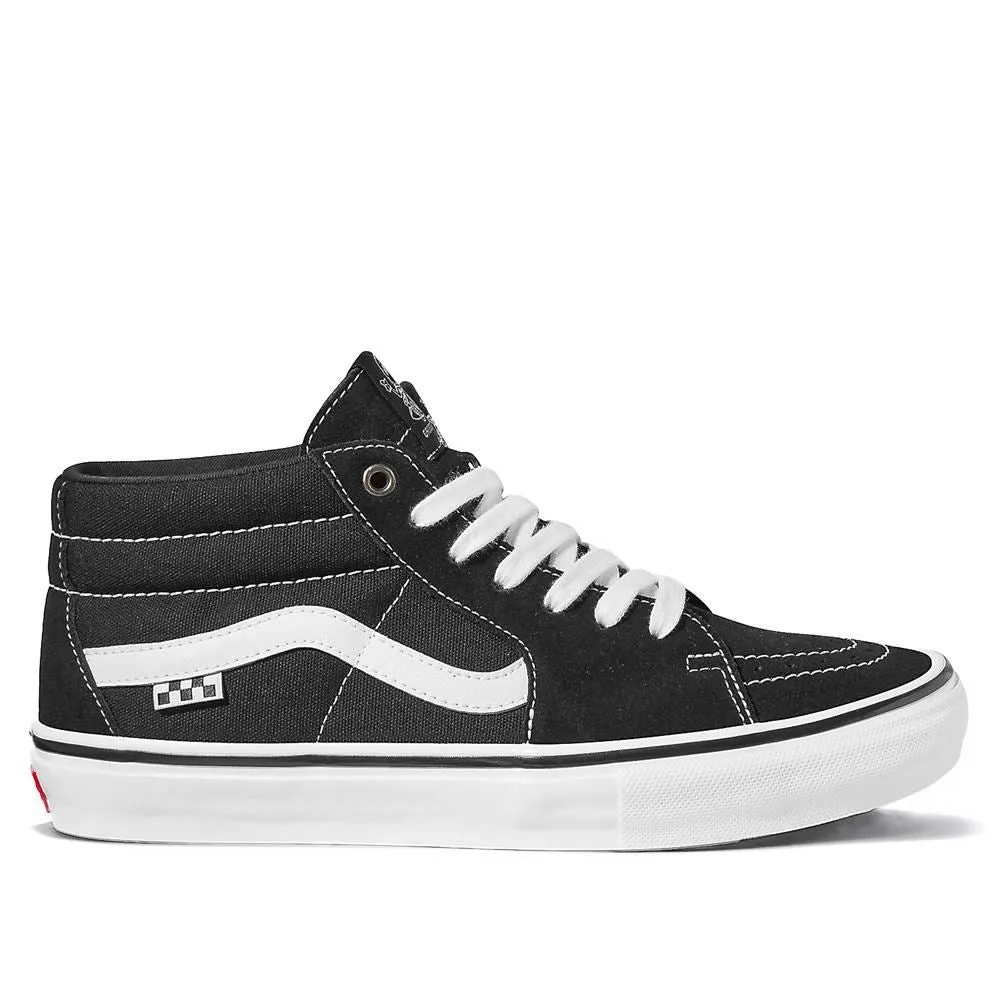 Easy on Vans Skate Grosso Mid - Black/White