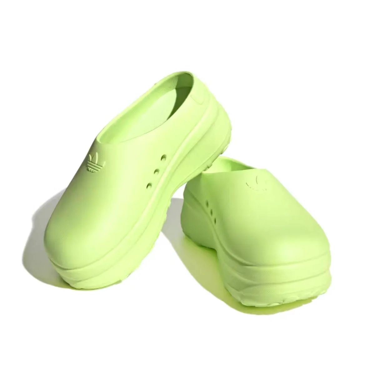 Wmns' Adifom Stan Mule 'Lucid Lemon' Speed Jog